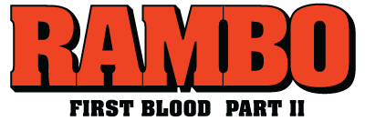 Rambo III logo for ZX Spectrum